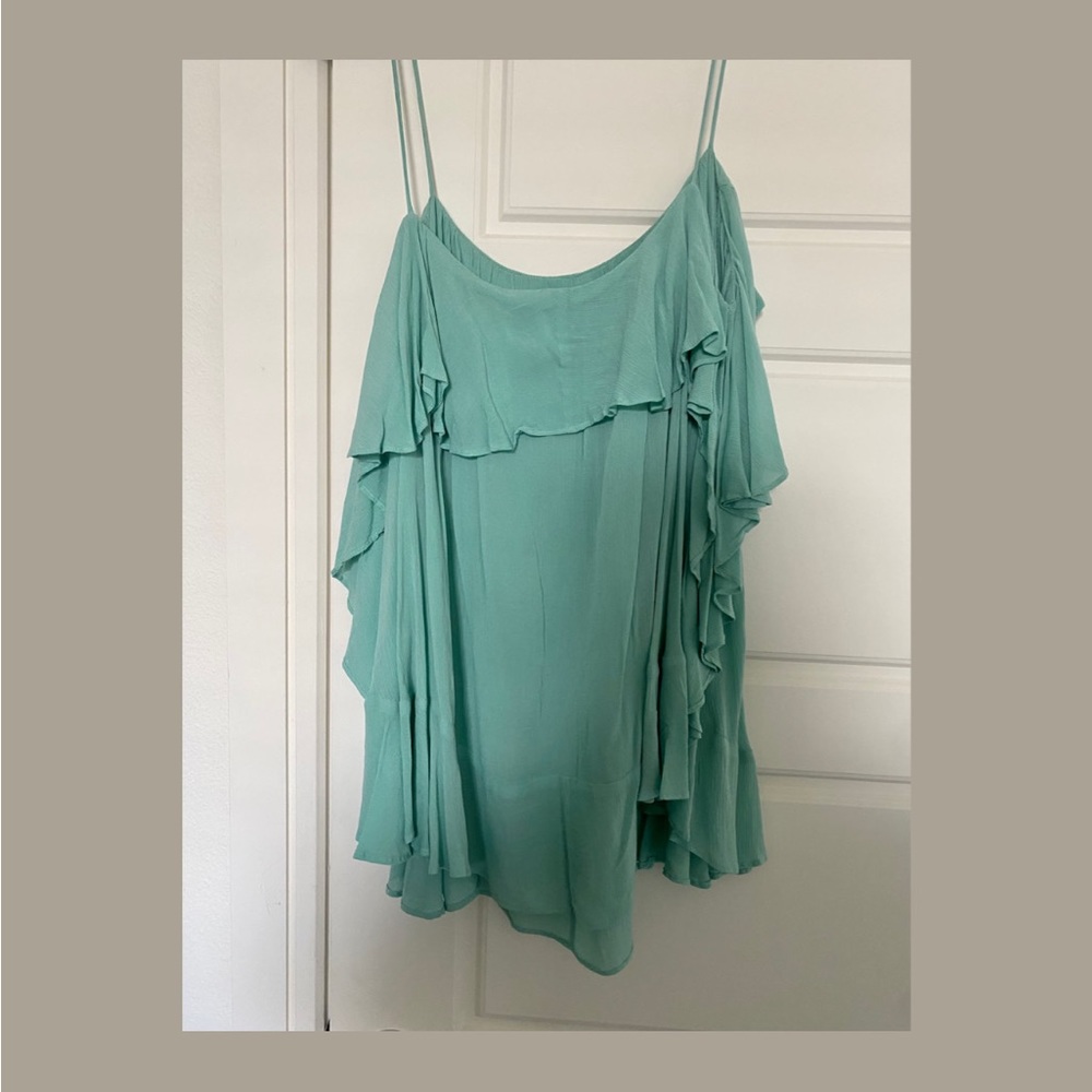 Free People Ruffle Top - Picture 2 of 2